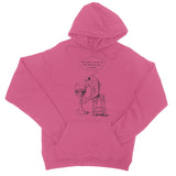 The drinking fish College Hoodie