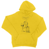 The drinking fish College Hoodie