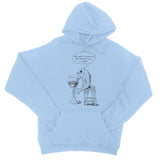 The drinking fish College Hoodie